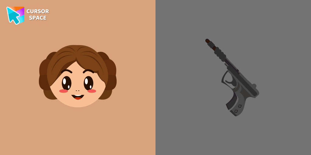 Princess Leia cursor cursor pack